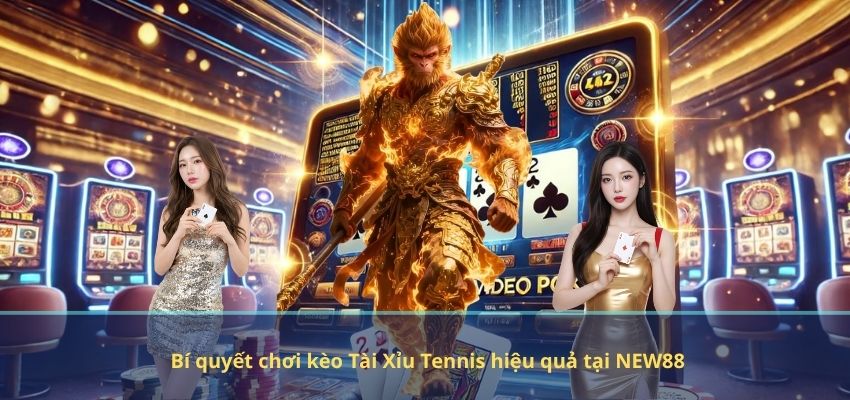 Kèo Tài Xỉu Tennis tại NEW88: Dễ Chơi Hay Khó? Bí Kíp Từ Cao Thủ Bí quyết chơi kèo Tài Xỉu Tennis hiệu quả tại NEW88